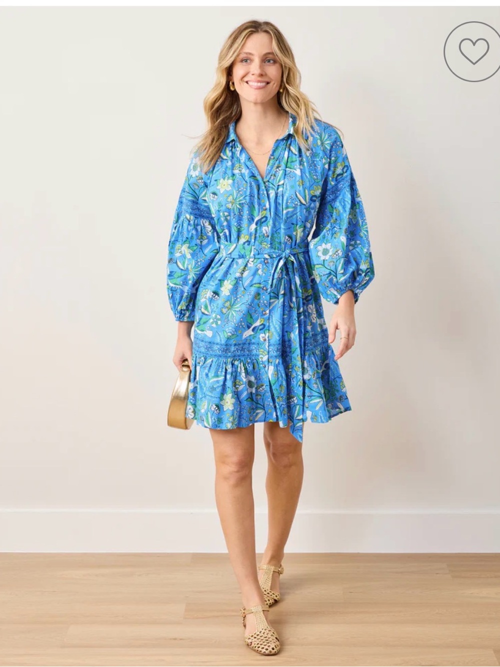 Printfresh Claudia Dress in Painter's Garden; like new condition; 3X - Picture 5 of 7